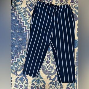 Old navy striped dress pants